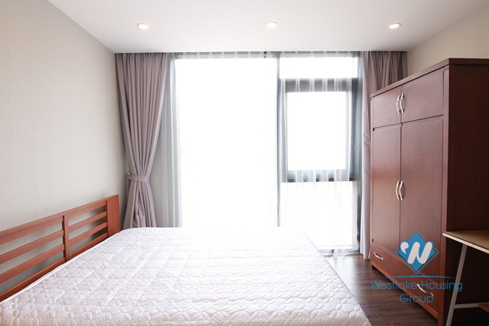 Modern & spacious apartment for rent on Nghi Tam street, Tay Ho